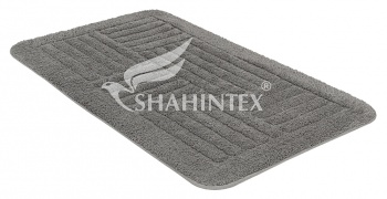 Коврик для ванной комнаты Shahintex Zefir Z002 50*80 серый 50