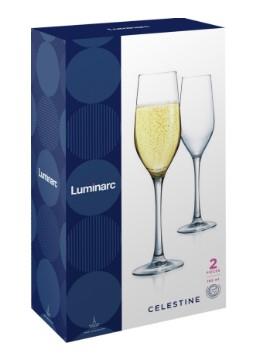 Набор бокалов для вина Luminarc Селестин 2шт 160мл O0215