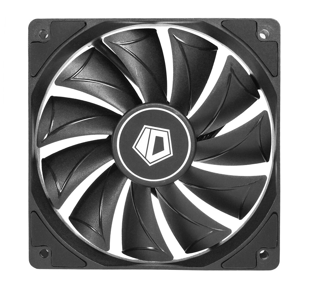 Кулер для корпуса ID-Cooling XF-12025-SD-K 120mm PWM 4pin Кулер для корпуса ID-Cooling XF-12025-SD-K 120mm PWM 4pin