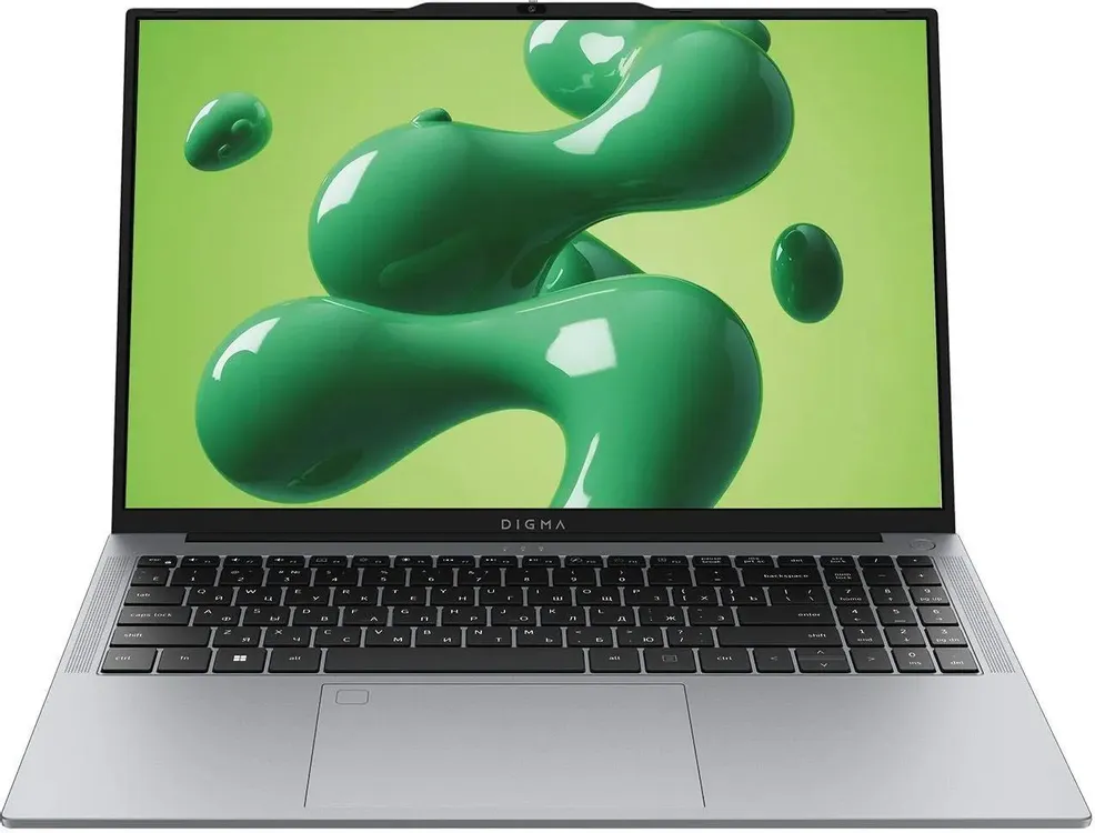 Ноутбук Digma Chronos Core i5 210H 16Gb SSD512Gb Intel Graphics 16" IPS WUXGA (1920x1200) Windows 11 Pro silver WiFi BT Cam 6500mAh (DN16P5-ADXW02)