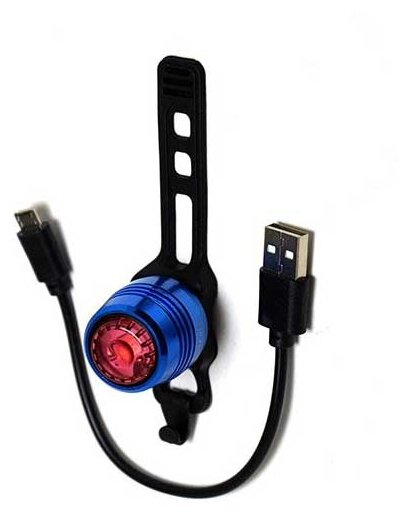 Задний фонарь Sanguan SG-Ruby-USB SG016 синий