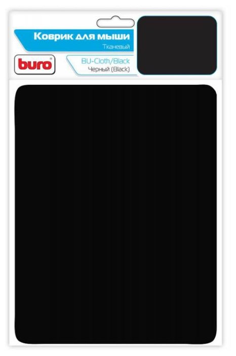 Коврик для мыши Buro BU-CLOTH Black