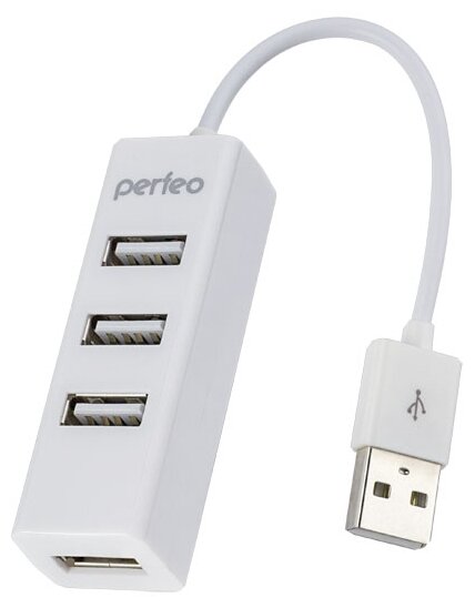 USB HUB Perfeo 4 Port PF-HYD-6010H White