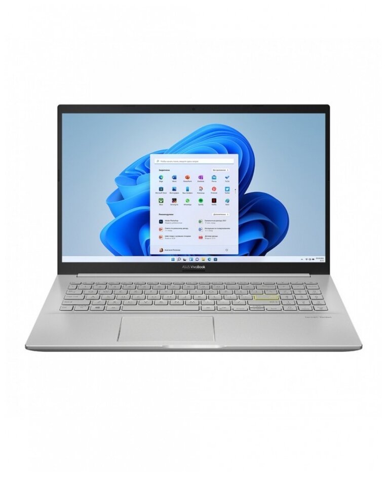 Ноутбук Asus K513EA-L11649T Core i3 1115G4/8Gb/256Gb SSD/Iris Xe G4/OLED (Win10) Transparent Silver