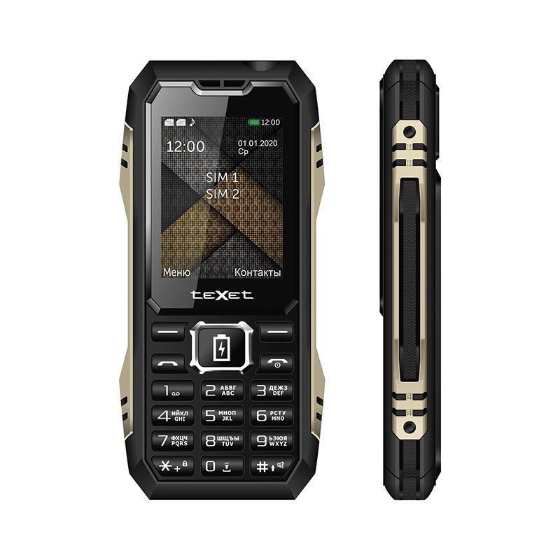 Мобильный телефон teXet TM-D428 Черный