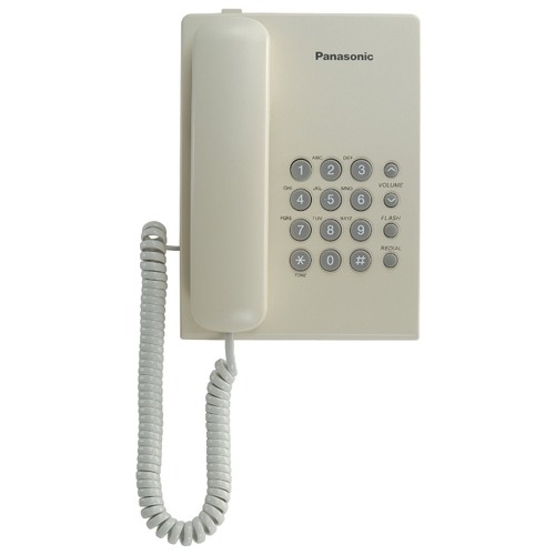 Телефон проводной Panasonic KX-TS2350RUJ