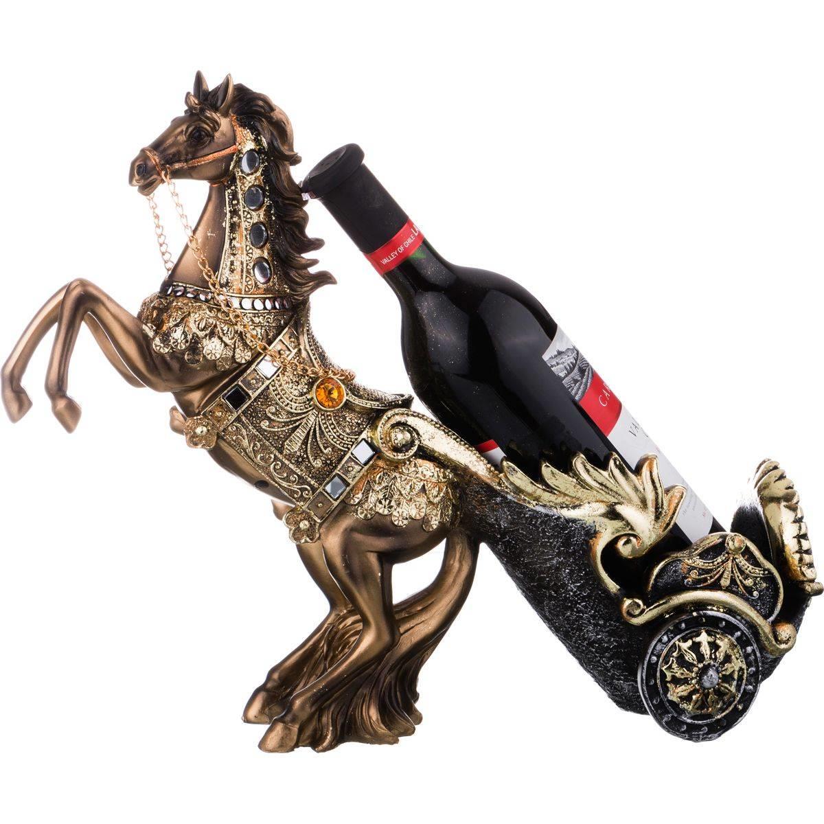 Подставка под бутылку Lefard Лошадь Махараджи 146-756