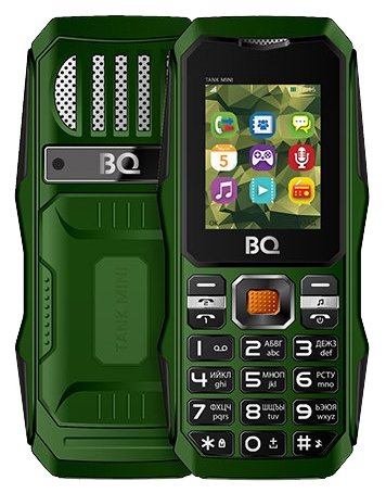 Мобильный телефон BQ 1842 Tank mini Dark Green