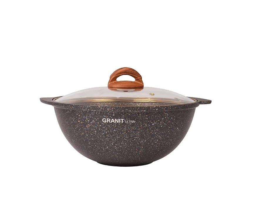 Казан Kukmara Granit ultra black-gold 4,5 л кгбг47а Казан Kukmara Granit ultra black-gold 4,5 л кгбг47а