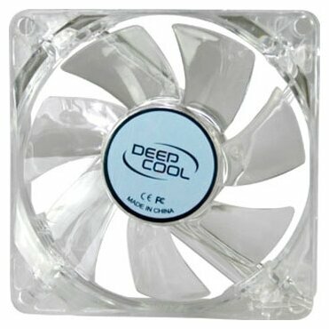 Куллер для корпуса Deepcool 80L/B LED Crystal 80mm 3pin Куллер для корпуса Deepcool 80L/B LED Crystal 80mm 3pin
