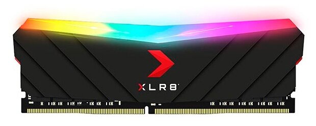 Оперативная память DDR4 8Gb Pny XLR8 Epic-X RGB MD8GD4320016XRGB PC4-25600 3200MHz