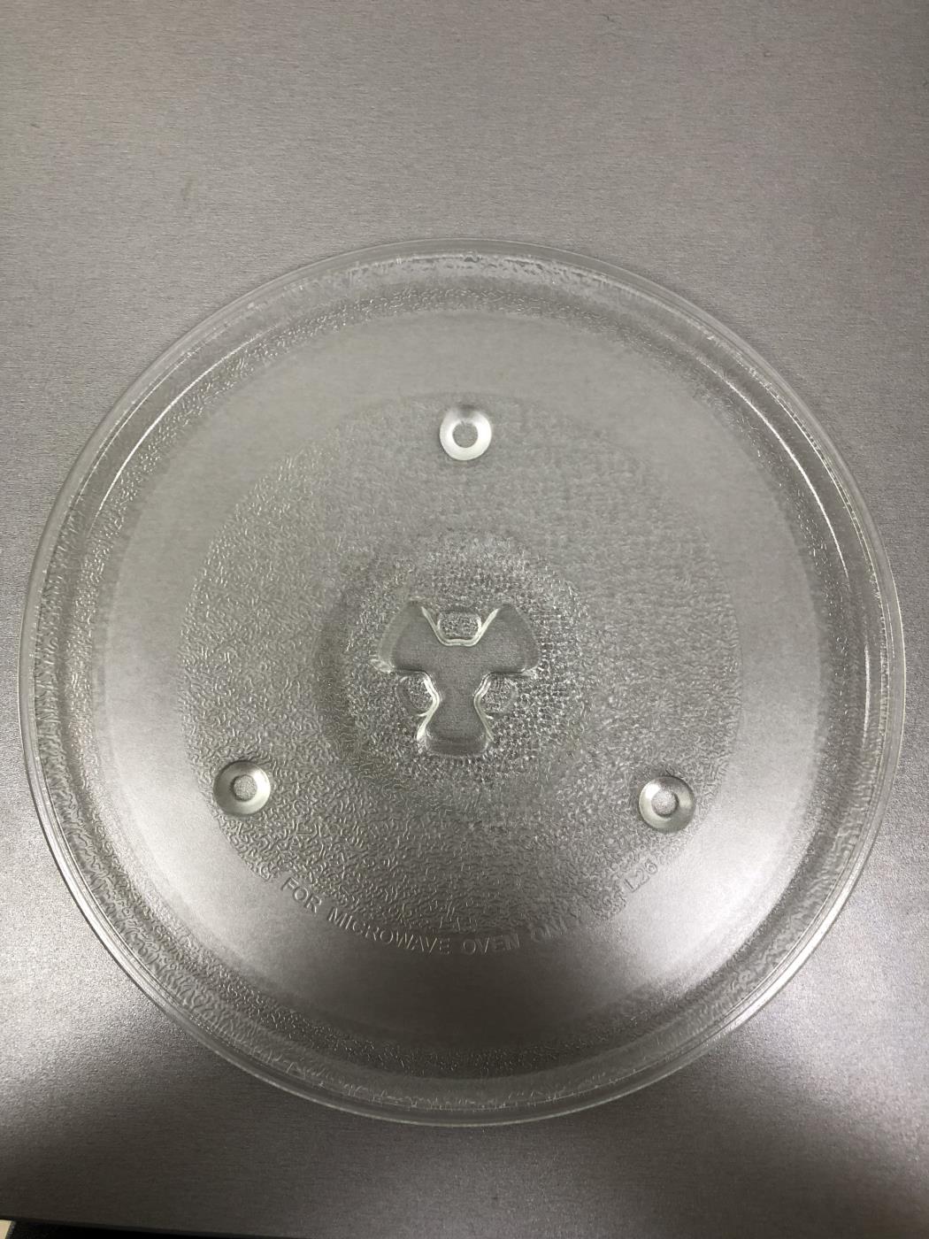 Стеклянная тарелка для СВЧ Manya диаметр 24 см с куплером