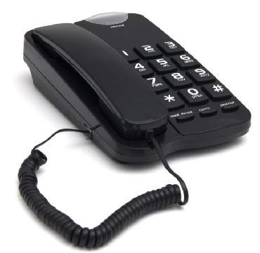 Телефон проводной Вектор 545/07 BLACK