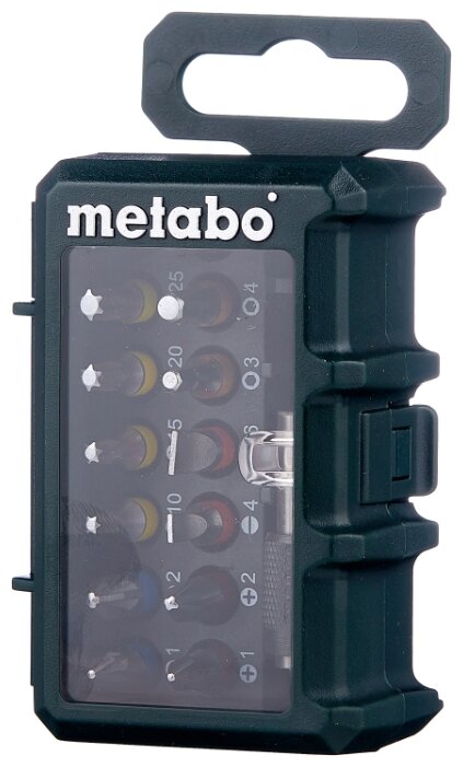 Набор бит Metabo 626703000 (15 предм.)