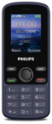 Мобильный телефон Philips E111 Black