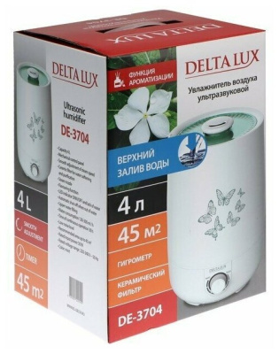 Увлажнитель воздуха Delta lux DE-3704 мятный