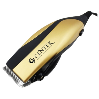 Машинка для стрижки волос CENTEK CT-2115 (черный/золото)