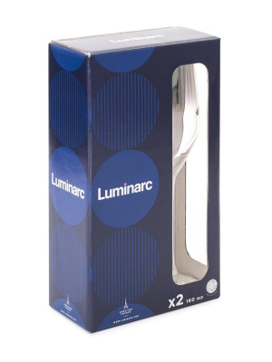 Набор фужеров для шампанского Luminarc Селест Серебряная Дымка 2 пр. 160 мл O0228