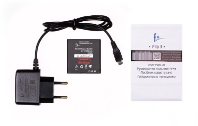 Мобильный телефон F+ Flip3 Blue