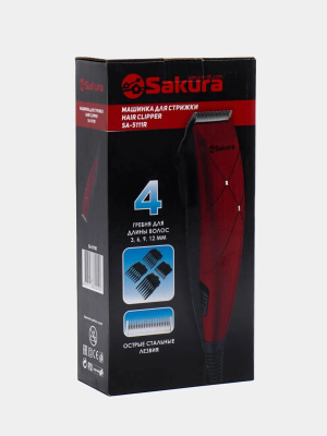 Машинка для стрижки волос Sakura SA-5111R