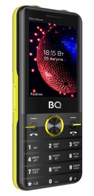 Мобильный телефон BQ 2842 Disco Boom Black+Yellow