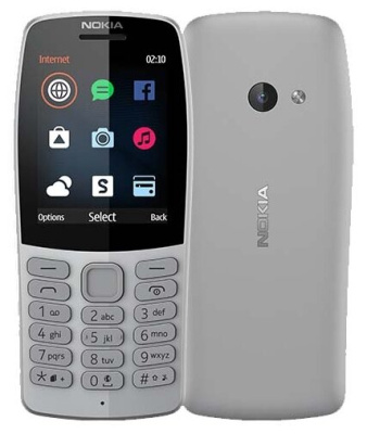 Мобильный телефон Nokia 210 DS Grey
