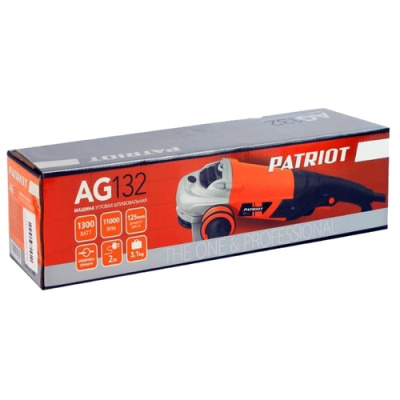 Углошлифовальная машина PATRIOT AG 132