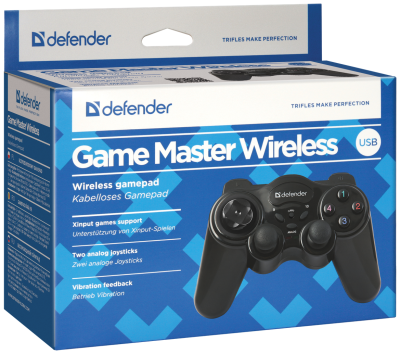 Беспроводной геймпад Defender Game Master Wireless (USB)
