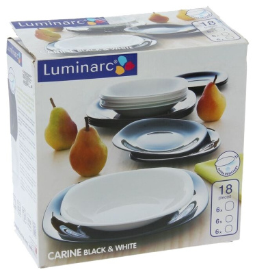 Столовый сервиз Luminarc Carine Mix N1489, 18пр.