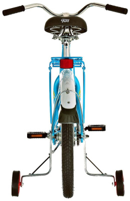 Велосипед Forward Azure 20 (20" 1ск. рост 10,5") 2020-21 коралловый/голубой