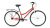 Велосипед Altair City 28 low 3.0 (28" 3 ск. рост 19") 2020-21 темно-красный/белый