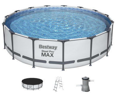 Бассейн каркасный Bestway 56488 Steel Pro Max (457x107, 14970л.)