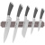 Набор кухонных ножей Agness 911-042 (6пр.) с магнитным держателем