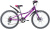 Велосипед Novatrack Alice 24" (рост 12", скор. 6) пурпурный