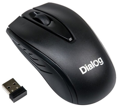 Мышь Dialog Comfort MROC-17U Беспроводная (USB) Black