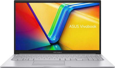 Ноутбук Asus Vivobook X1504VA-BQ4056 Core 5 120U/16Gb/512Gb SSD/UHD 80EUs/15.6" FHD IPS (DOS) Cool Silver