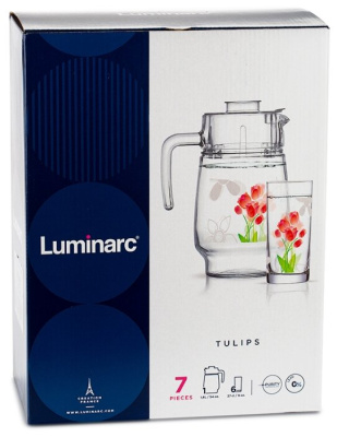 Набор стаканов Luminarc Тюлип Q5962 7пр.