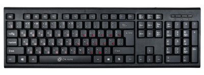 Клавиатура Oklick 120 M Black USB