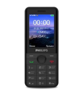 Мобильный телефон Philips E172 Xenium Black