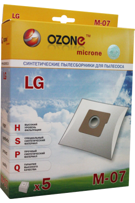 Пылесборник синтетический Ozone M-07 (LG TB-33)