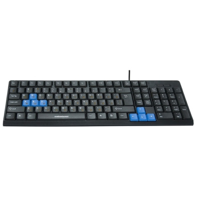 Клавиатура Nakatomi KN-03U Black-Blue USB