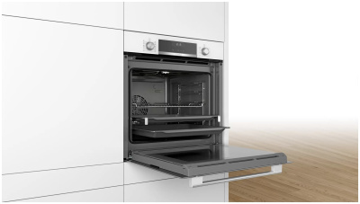 Электрический духовой шкаф Bosch HBG537NW0R