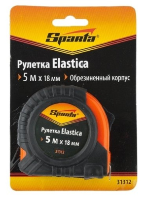 Рулетка Sparta Elastica 5 м х 18 мм