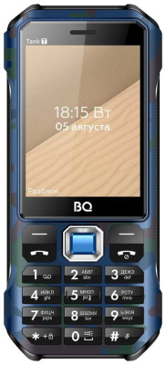 Мобильный телефон BQ 2824 Tank T Camouflage Blue