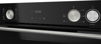 Электрический духовой шкаф Krona NEBULA steam 60 BL