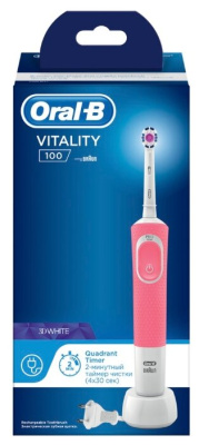 Зубная щетка Oral-B Vitality D100.413.1 3D White (блистер)