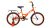 Велосипед Altair Kids 20 (1 ск. рост 13") 2021-22 ярко-оранжевый/белый