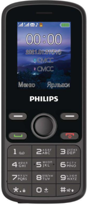 Мобильный телефон Philips E111 Black