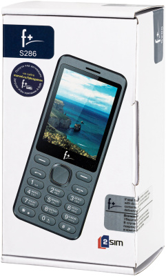 Мобильный телефон F+ S286 Dark Grey