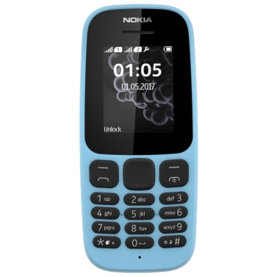 Мобильный телефон Nokia 105 DS Blue